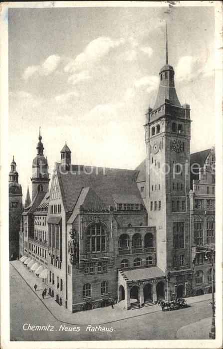CHEMNITZ Sachsen Neues Rathaus