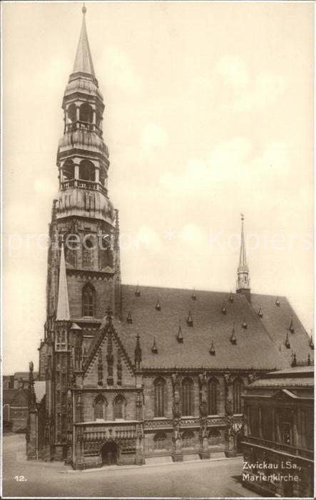 Zwickau Sachsen Marienkirche