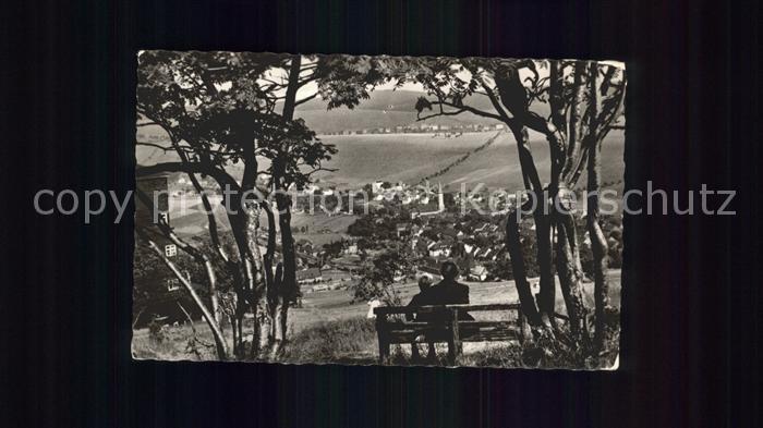 Oberwiesenthal Erzgebirge Blick v. Fichtelberg