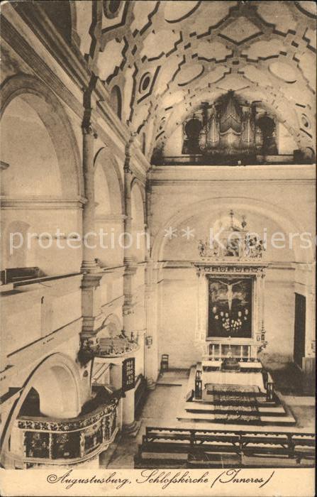 Augustusburg Schlosskirche Inneres