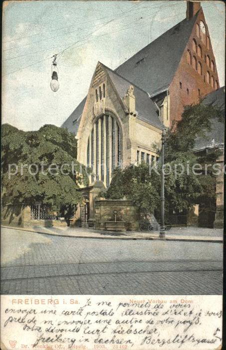 Freiberg Sachsen Dom Neuer vorbau