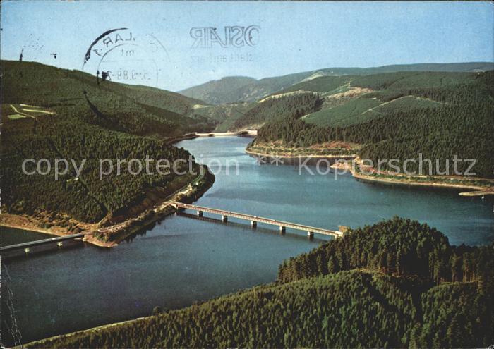 GOSLAR Harz Niedersachsen Fliegeraufnahme Okertalsperre