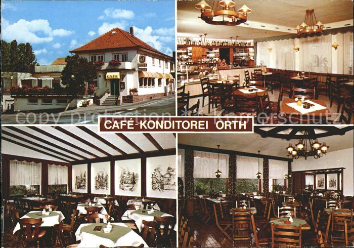 Bad Koenig Odenwald Cafe Konditorei Orth