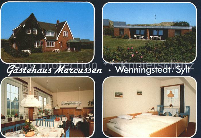 Wenningstedt Sylt Gaestehaus Marcussen