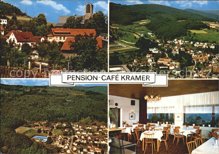 Holzhausen Huenstein Pension Cafe Kramer Teilansichten