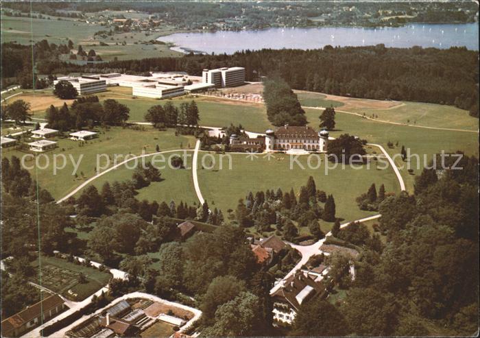 Bernried Starnberger See Fliegeraufnahme Klinik Hoehenried