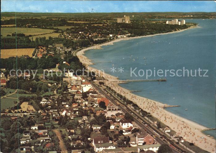 Haffkrug Ostseebad Fliegeraufnahme Ostseeheilbad