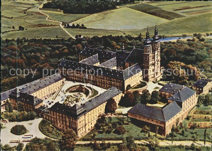 Bad Staffelstein Schloss Banz Fliegeraufnahme