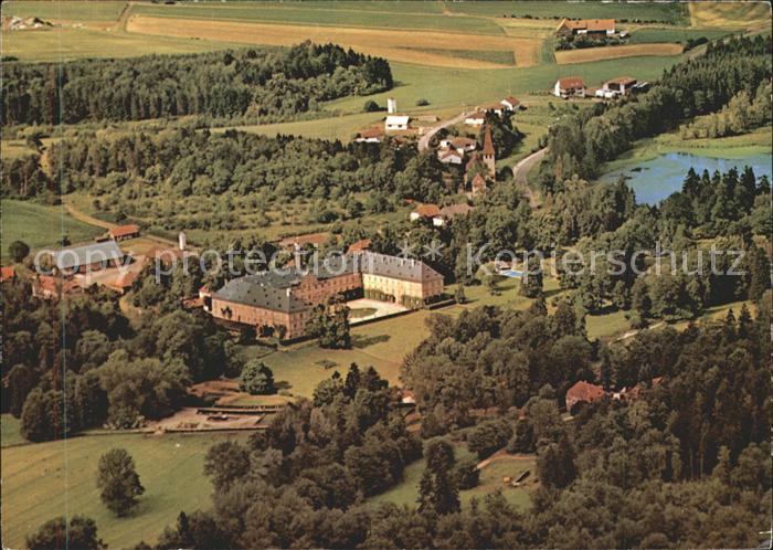 Weitramsdorf Fliegeraufnahme Wildpark Schloss Tambach Barockschloss