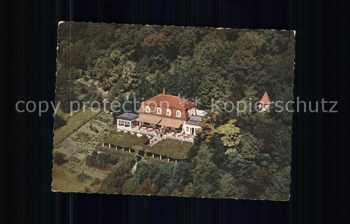 Bad Mergentheim Fliegeraufnahme Terrassen-Kaffe Waldeck