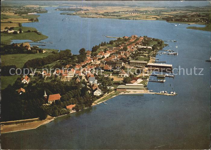 Bad Arnis Fliegeraufnahme Schlei