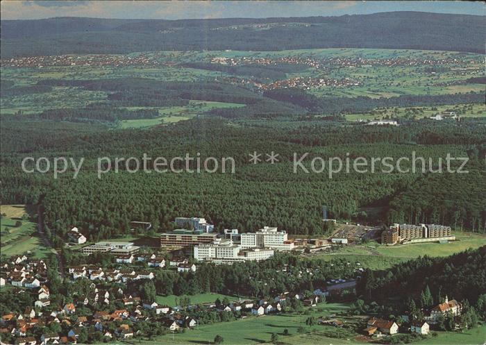 Langensteinbach Karlsbad Fliegeraufnahme Rehabilitations-Krankenhaus