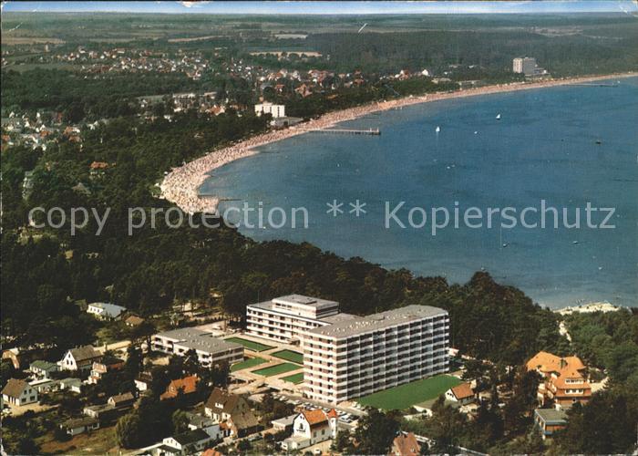 Niendorf Ostseebad Fliegeraufnahme Timmendorfer Strand