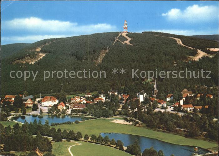 Hahnenklee-Bockswiese Harz Fliegeraufnahme Ort