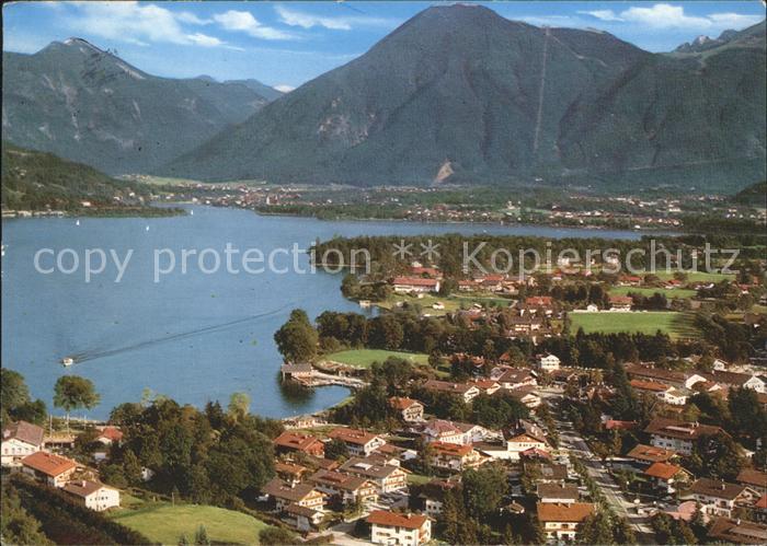 Bad Wiessee Fliegeraufnahme Wallberg Bodenschneid