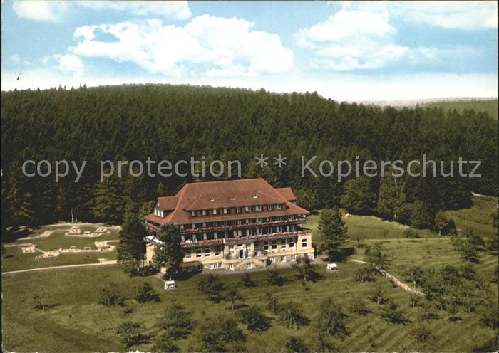 Lossburg Fliegeraufnahme Sanatorium Hohenrodt