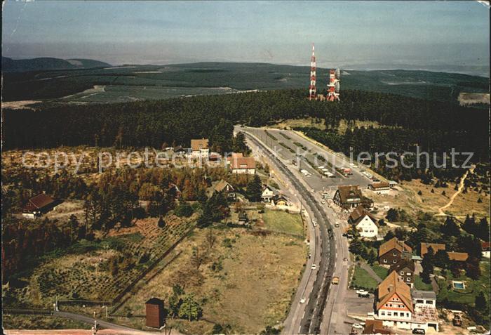 Torfhaus Harz Fliegeraufnahme Sporthotel Brockenblick
