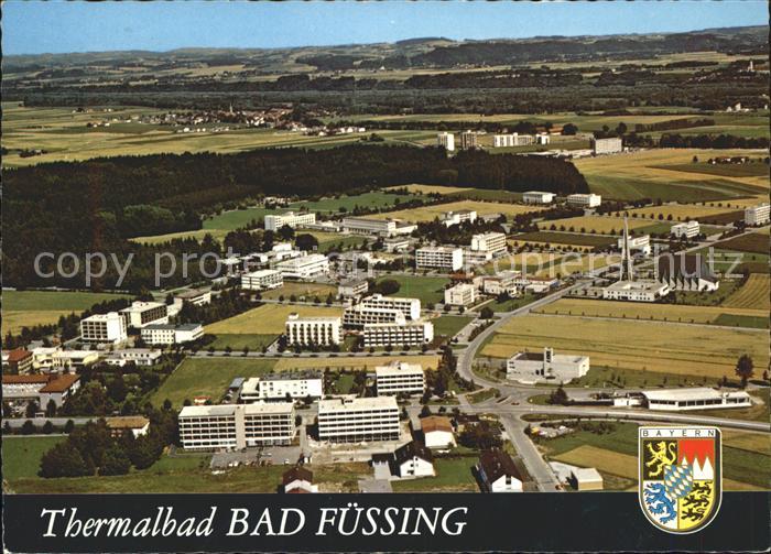 Bad Fuessing Fliegeraufnahme Thermalbad