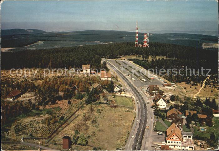 Torfhaus Harz Fliegeraufnahme Sporthotel Brockenblick