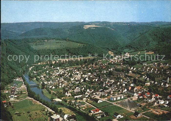 Waldbreitbach Wied Fliegeraufnahme Naturpark Rhein Westerwald