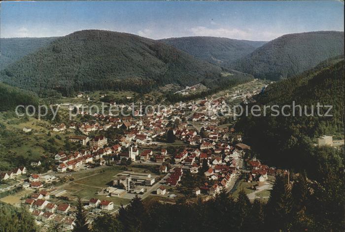 Calmbach Enz Ortsansicht