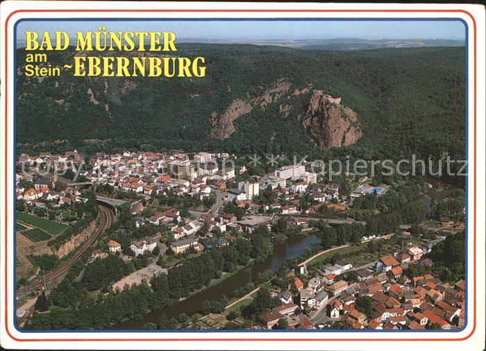 Bad Muenster Stein Ebernburg Fliegeraufnahme