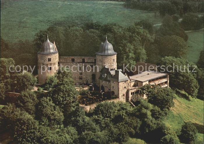 Sababurg Fliegeraufnahme Reinhardswald