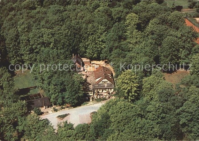 Walsrode Lueneburger Heide Fliegeraufnahme Waldgaststaette Eckernworth