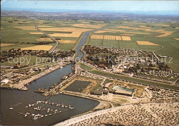 Bensersiel Fliegeraufnahme