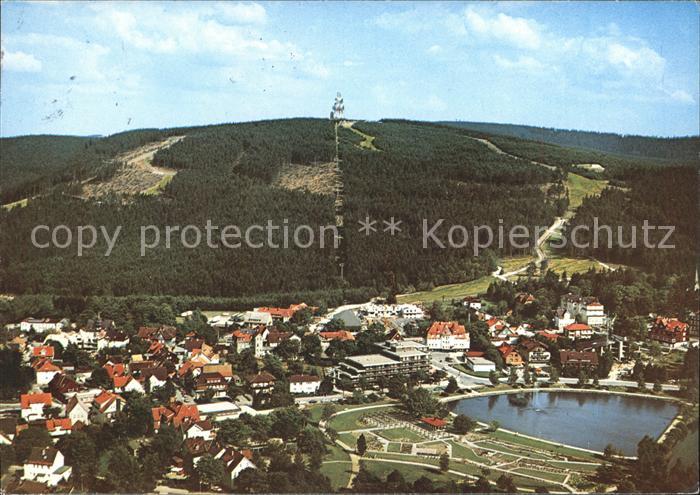 Hahnenklee-Bockswiese Harz Fliegeraufnahme