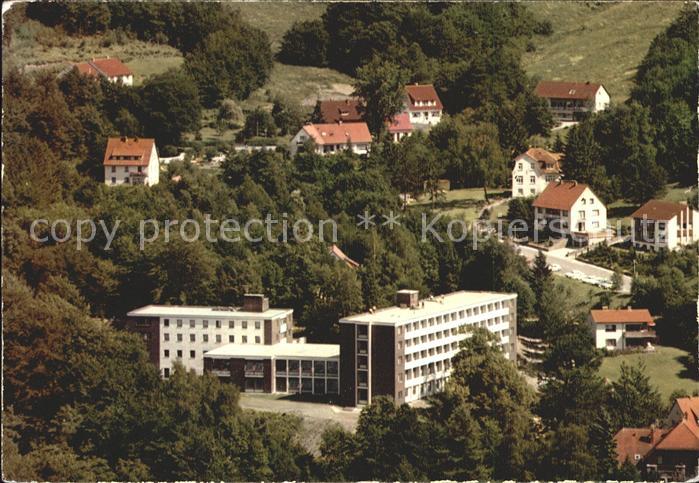Bad Lauterberg Fliegeraufnahme Diabetes-Klinik