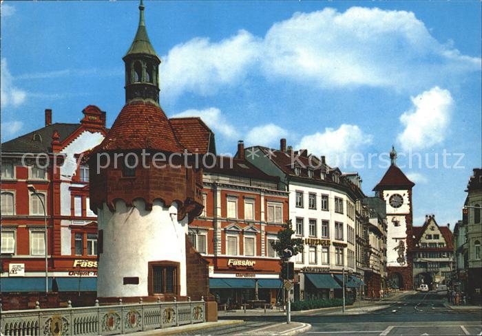 Freiburg Breisgau Schwabentorturm Schwabentor