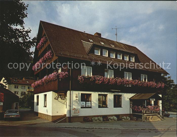 Freiburg Breisgau Schwaer's Schwarwaldgasthaus Hotel Loewen