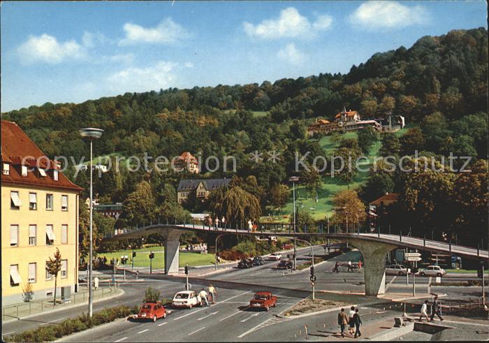 Freiburg Breisgau Fussgaengerbruecke Stadtgarten