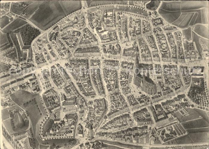 Freiburg Breisgau Panoramakarte