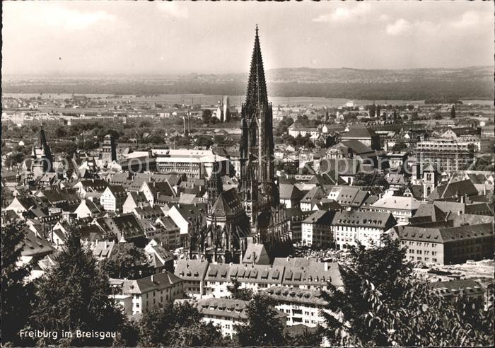 Freiburg Breisgau Teilansicht Muenster