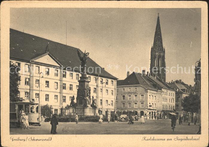 Freiburg Breisgau Karlskaserne Siegesdenkmal