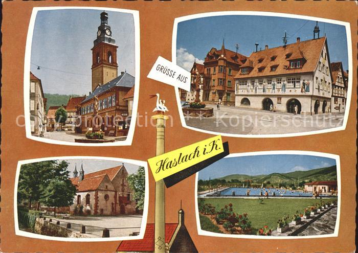 Haslach Kinzigtal Kirche Schwimmbad