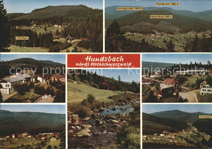 Hundsbach Forbach Erholungsheim Hauerskopf Viehlaeger Hornisgrinde