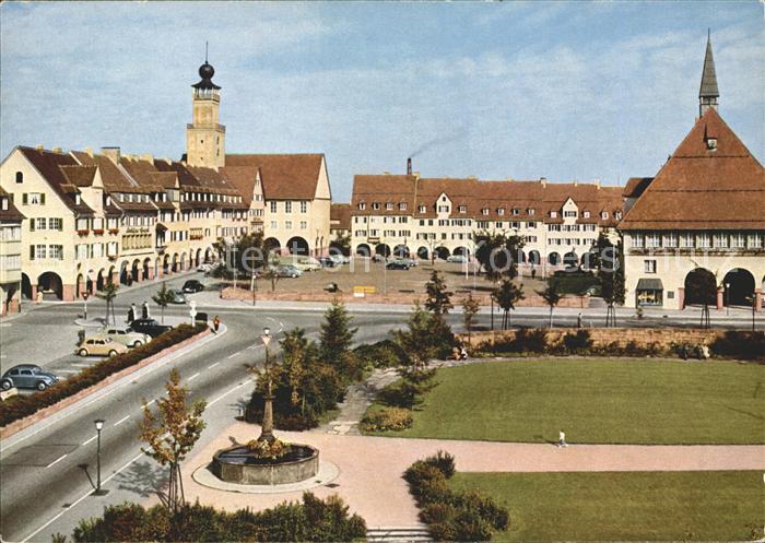 FREUDENSTADT BW Marktplatz Stadt- Rathaus