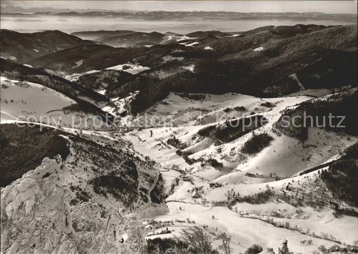 Belchen Baden Blick Wiesental Neuenweg