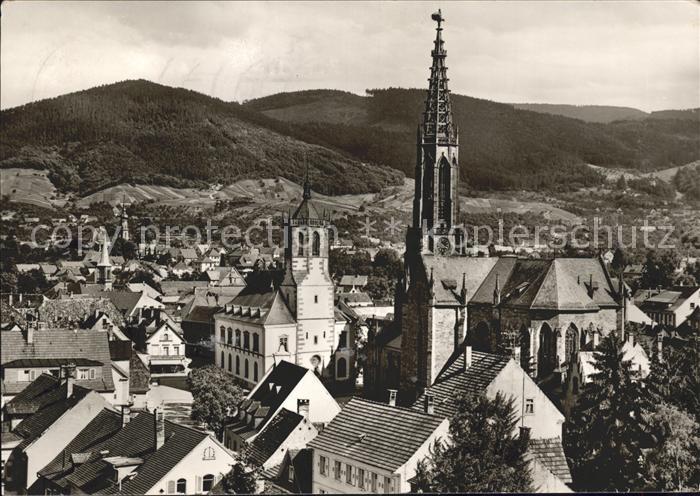 Buehl Baden Teilansicht Kirche