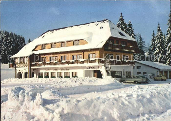 Breitnau Kaiser's Tanne-Wirtshus