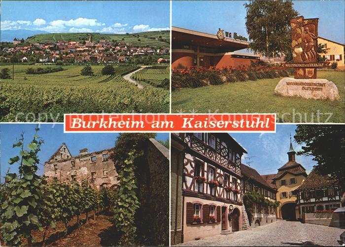 Burkheim Kaiserstuhl Winzergenossenschaft Strassenansicht