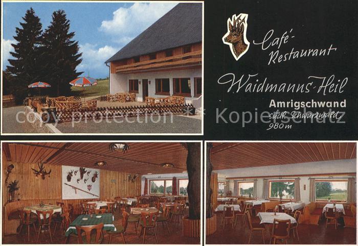 Amrigschwand Cafe Restaurant Waidmanns-Heil