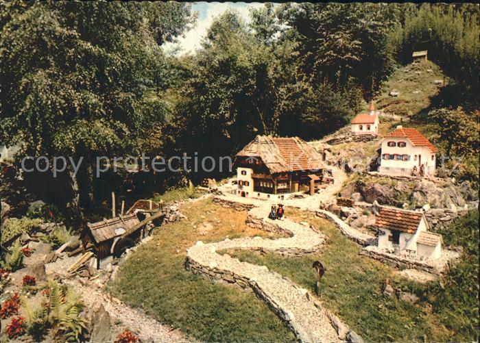 Altsimonswald Cafe Maerchengarten Schwarzwald-Miniatur