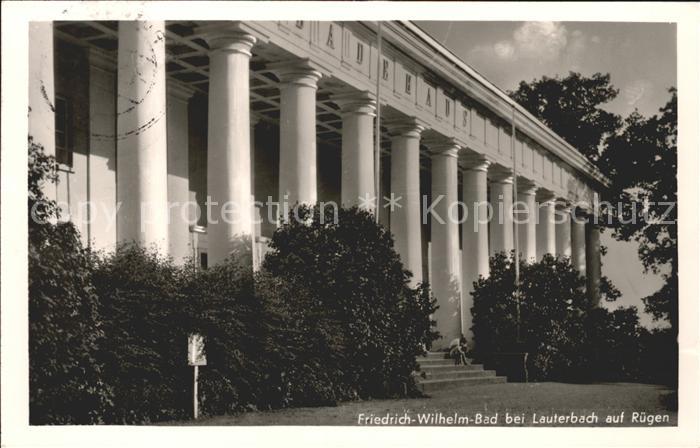 Lauterbach Ruegen Friedrich-Wilhelm-Bad