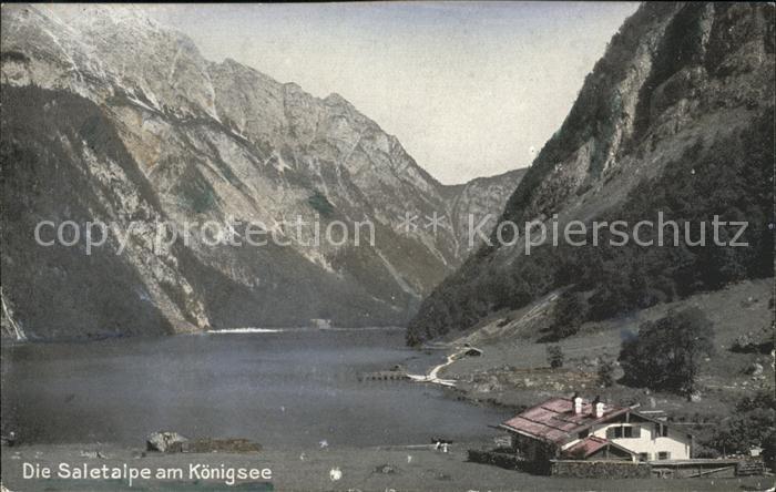 Saletalpe Koenigsee