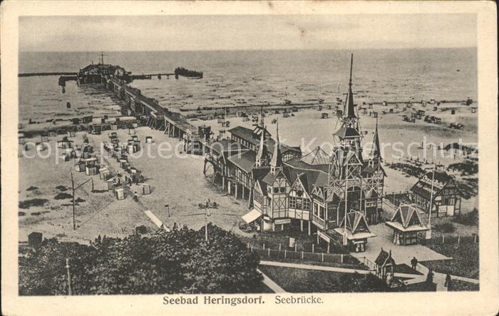 Heringsdorf Ostseebad Usedom Seebruecke