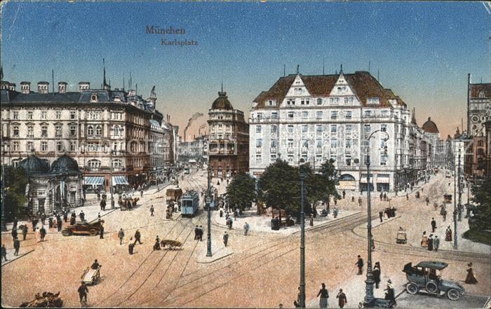 Muenchen Bayern Karlsplatz